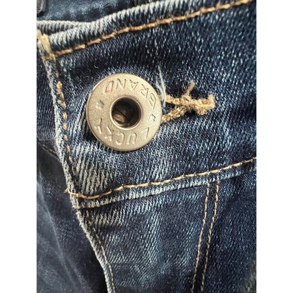 Lucky Brand Sweet Straight Jeans Women’s 26 Ankle Super Stretch FAULTLESS NWT - Picture 12 of 13